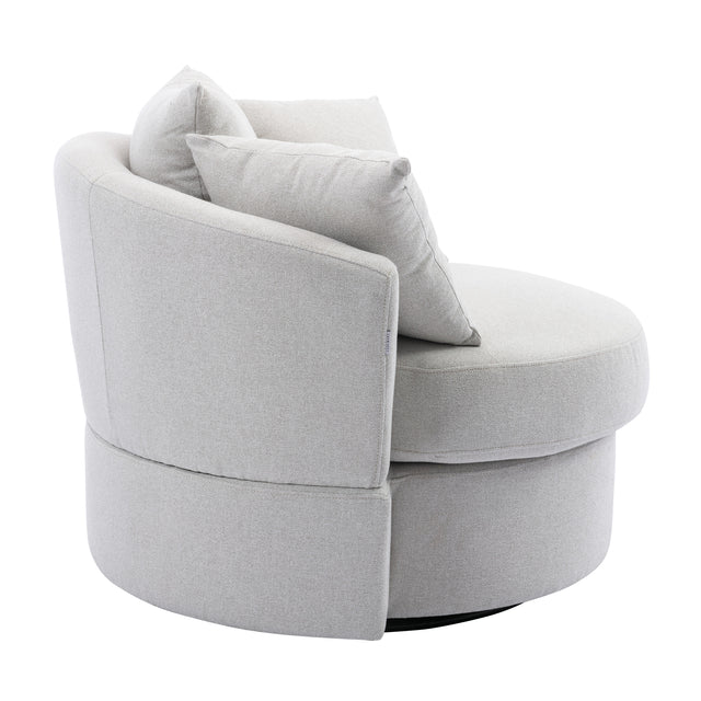 Modern  Akili swivel accent chair  barrel chair  for hotel living room / Modern  leisure chair