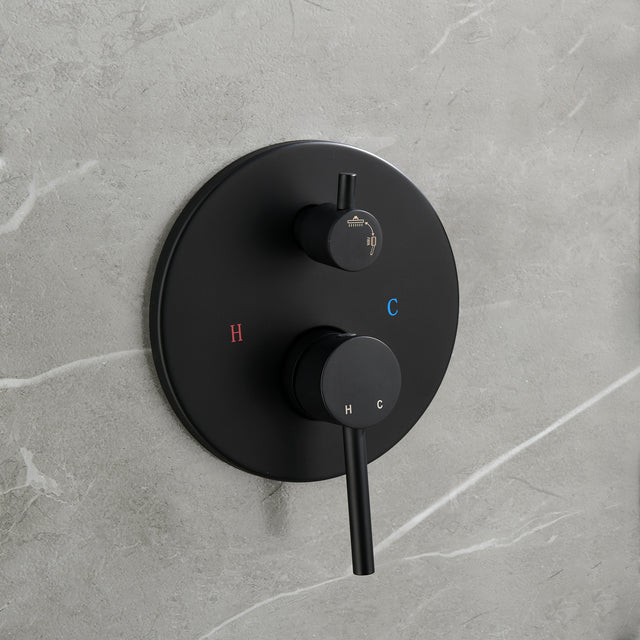 Complete Shower System with Rough-in Valve