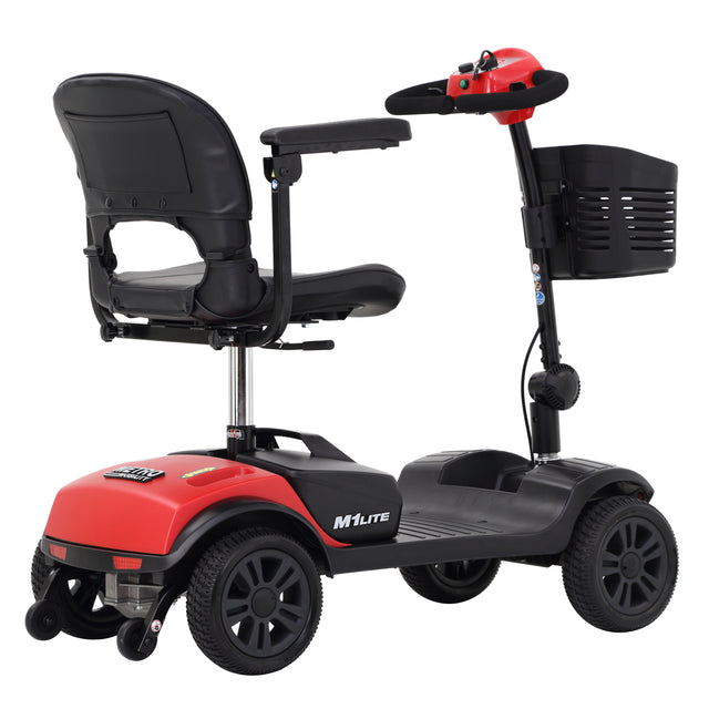W42923316 [NO LED LIGHT] Compact Mobility Scooter- M1 LITE RED