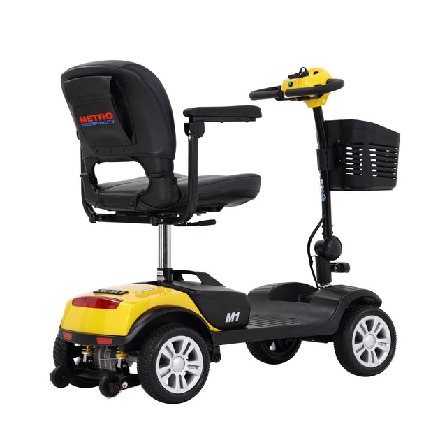 W42930092 Compact Travel Mobility Scooter M1 YELLOW