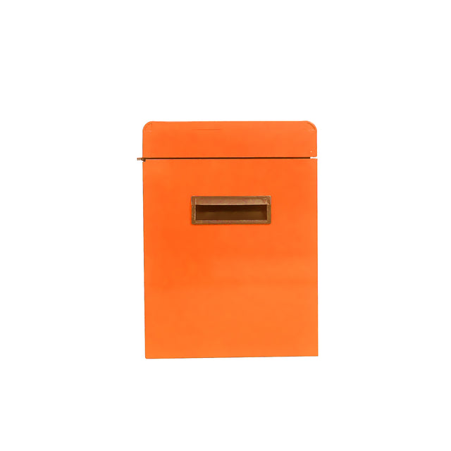 Detachable 5 Drawer Tool Chest with Bottom Cabinet and one Adjustable Shelf--Orange