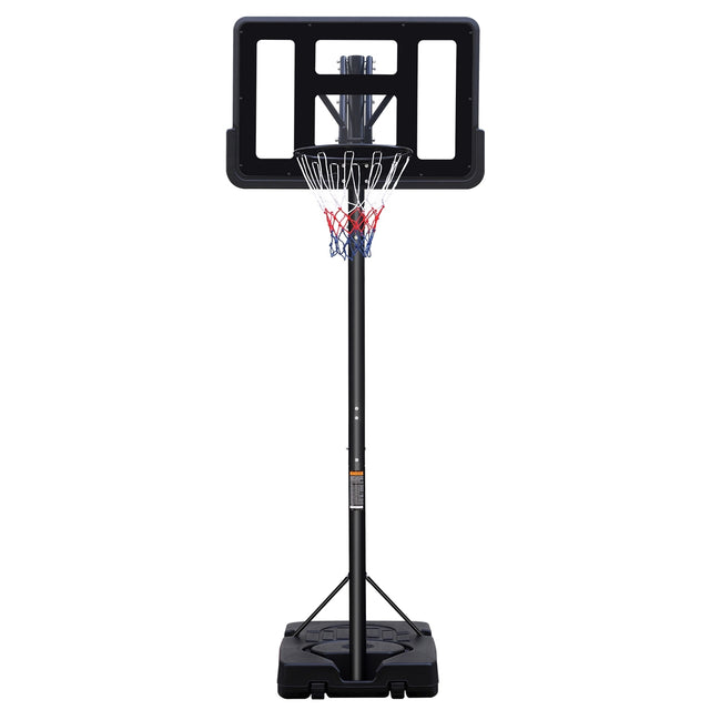 Teenagers Portable Basketball Hoop Height Adjustable basketball hoop stand 6.6ft - 10ft with 44 Inch Backboard and Wheels for Adults Teens