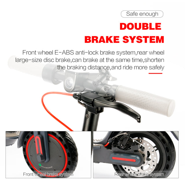 36V 350W Foldable Electric Scooter Adult, Max 16Mph, Large Capacity Battery 16 Mile Range Foldable Off Road Sports Scooter,Dual Disc Brakes.