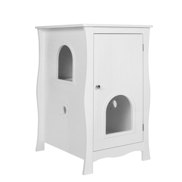 Pet house, Hidden Cat Home Side Table, Suitable for bedroom, living room, study and other spaces