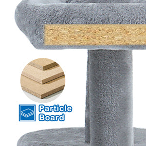 Cat Tree with Platform and Scratching Posts , Cat Tower for Indoor Cats
