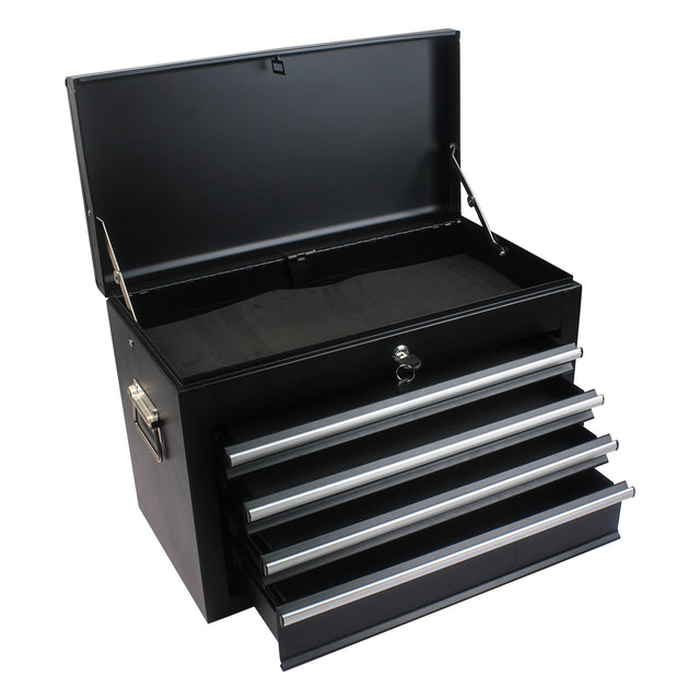 High Capacity Rolling Tool Chest with Wheels and Drawers, 6-Drawer Tool Storage Cabinet--BLACK