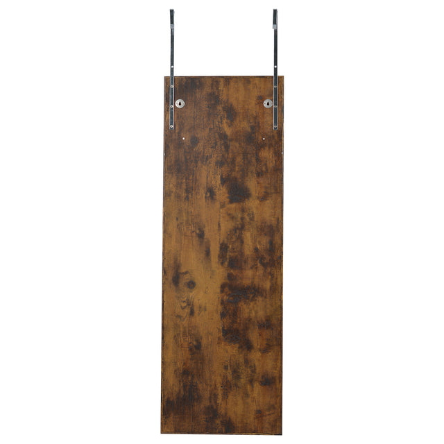 Full Mirror Jewelry Storage Cabinet With with Slide Rail Can Be Hung On The Door Or Wall