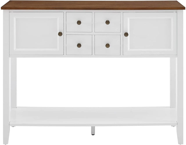 Sideboard Buffet Storage Cabinet with Storage Drawers Storage Cabinets and Large Shelf
