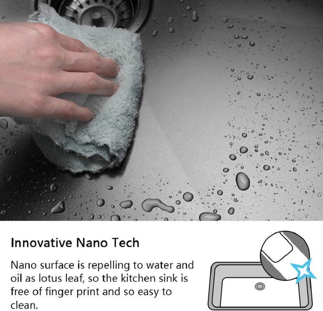 30" L X 18" W Undermount Kitchen Sink With Sink Grid