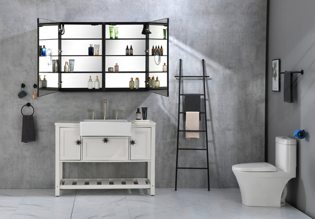 Bathroom Vanities Without Tops 48 in. W x 20-1/2 in. D Bathroom Vanity Cabinet Only in White