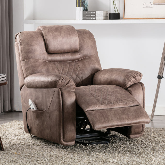 Orisfur. Power Lift Chair with Adjustable Massage Function, Recliner Chair with Heating System for Living Room
