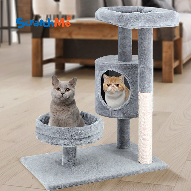 Cat Tree with Platform and Scratching Posts , Cat Tower for Indoor Cats