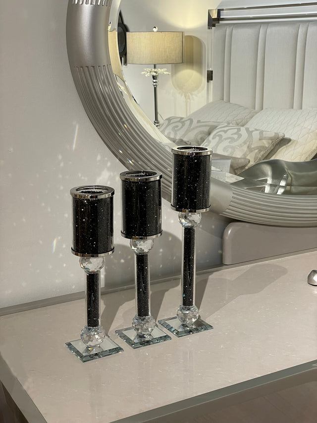 Ambrose Exquisite 3 Piece Candle Holder Set