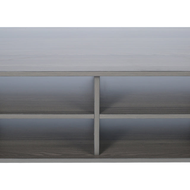 Wall Mounted Media Console,Floating TV Stand Component Shelf with Height Adjustable，Blackoak