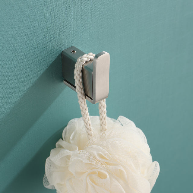 4 Piece Stainless Steel Bathroom Towel Rack Set Wall Mount