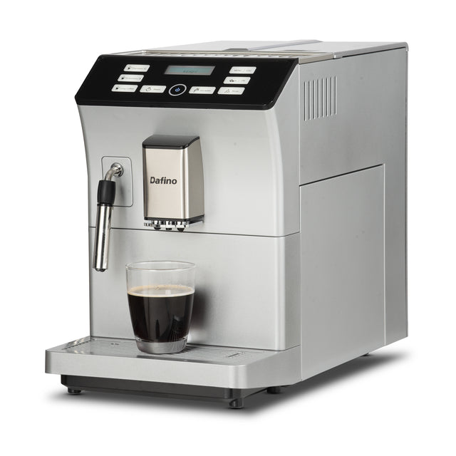 Dafino-205 Fully Automatic Espresso Machine w/ Milk Frother, Silver