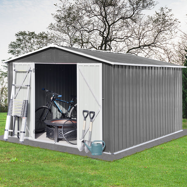 Metal garden sheds 6ftx8ft outdoor storage sheds Acrylic Total