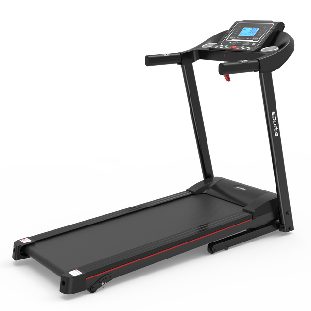 Fitshow App Home Foldable Treadmill with Incline, Folding Treadmill for Home Workout, Electric Walking Treadmill Machine 5" LCD Screen 250 LB Capacity Bluetooth Music