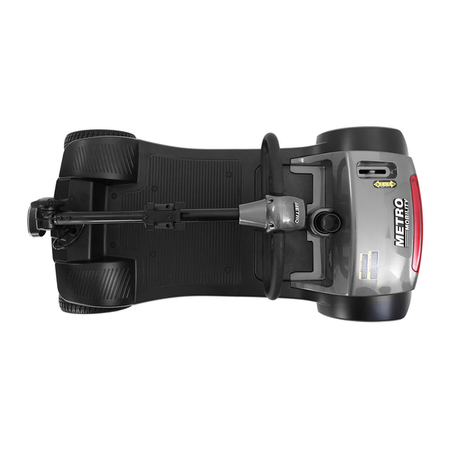 W42936058 MAX SPORT GREY 4 Wheels Outdoor Compact Mobility Scooter with 2pcs*12AH Lead acid Battery