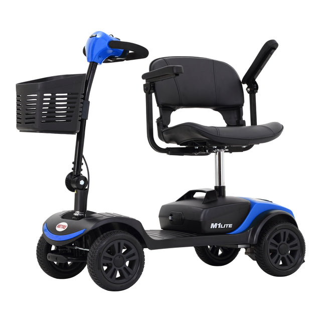 W42923315  [NO LED LIGHT] Compact Mobility Scooter- M1 LITE BLUE