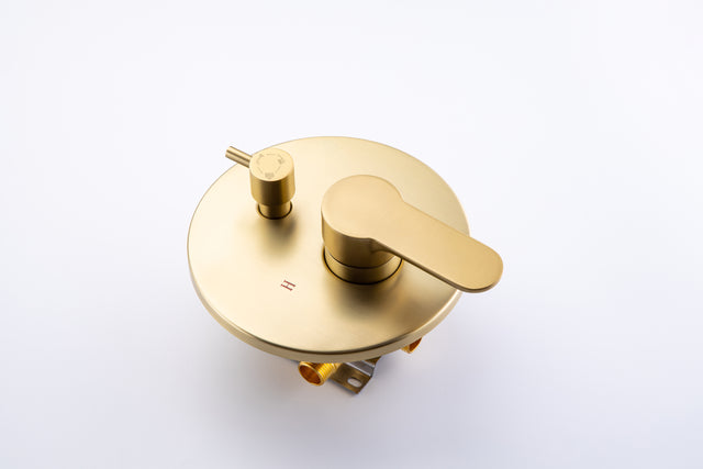 Tub Shower Faucets Sets Complete Bathtub Faucet Set Brushed Nickel Bathtub Shower System with Tub Spout, Bathroom Tub and Shower Faucet Combo Trim Kit with Rough-in Valve