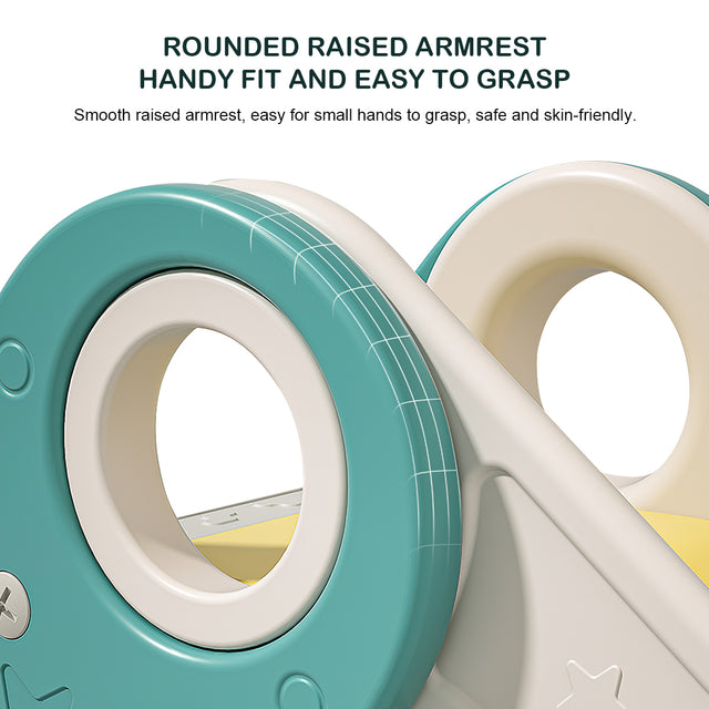 Toddler Slide Climber Set for Indoor Outdoor 3 Steps Freestanding Slide, Suitable Age1-5 Years Old Children Easy Set Up Baby Playset