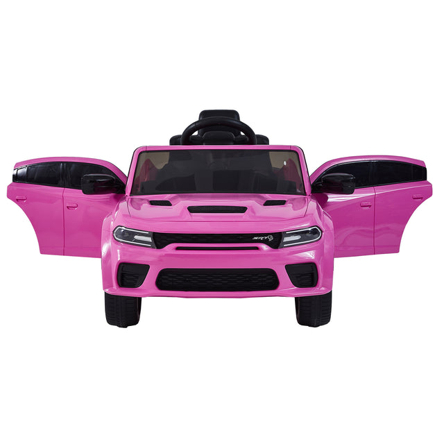 Licensed DODGE Charger，12v Kids ride on car W/Parents Remote Control ,electric car for kids,Three speed adjustable,Power display, slow start、USB,MP3 ,Bluetooth,LED light、Four wheel suspension