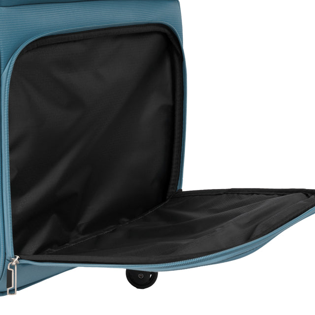 Softside Luggage Expandable 3 Piece Set Suitcase Upright Spinner Softshell Lightweight Luggage Travel Set