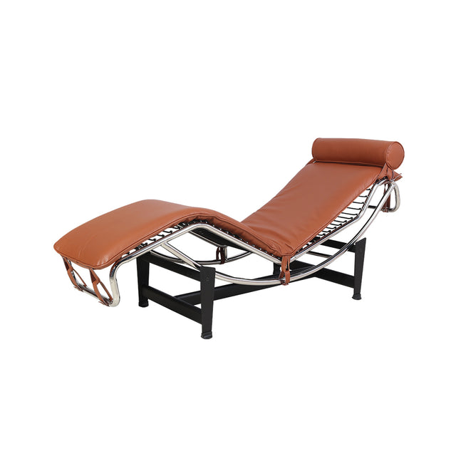 Le Corbusier LC-4 Style Replica Chaise Lounge Chair Mid Century Modern for living room/bedroom