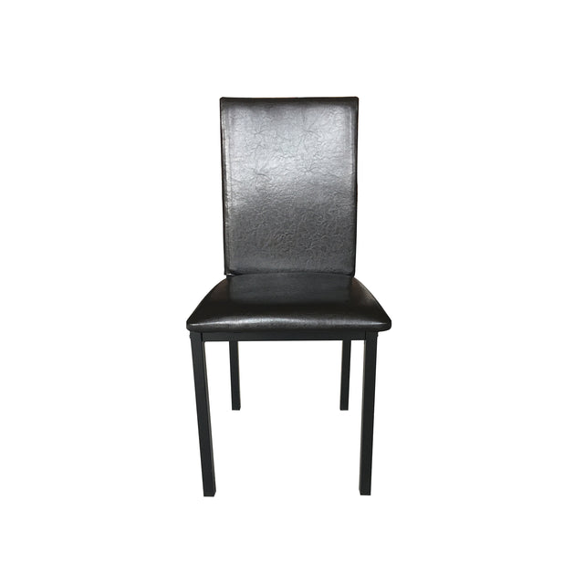 4-piece metal frame dining seats