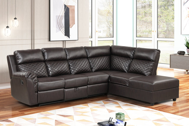 Charlotte Sectional Brown