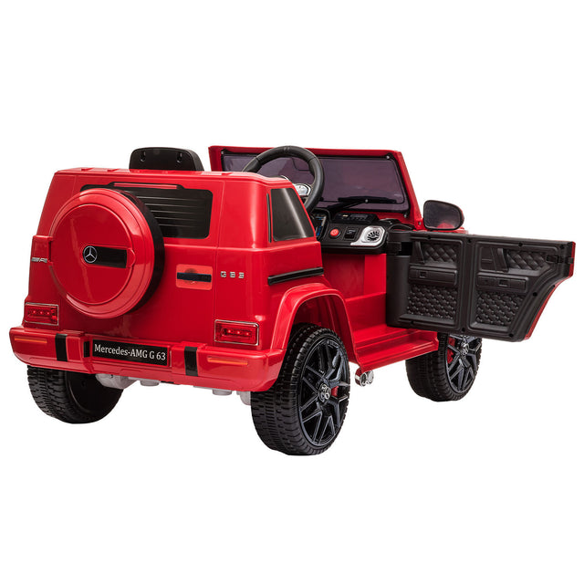 12V kids Ride On Jeep with Remote Control, Electric Car for Kids 3-6 Years, 3 Speeds, Music Story Playing, LED Lights, MP3 Player,Red