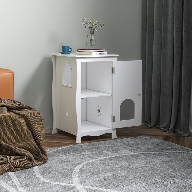 Pet house, Hidden Cat Home Side Table, Suitable for bedroom, living room, study and other spaces