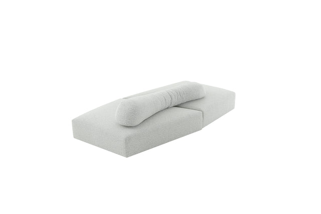 Modular Sectional Sofa Set, Sofa without Backrest for Living Room