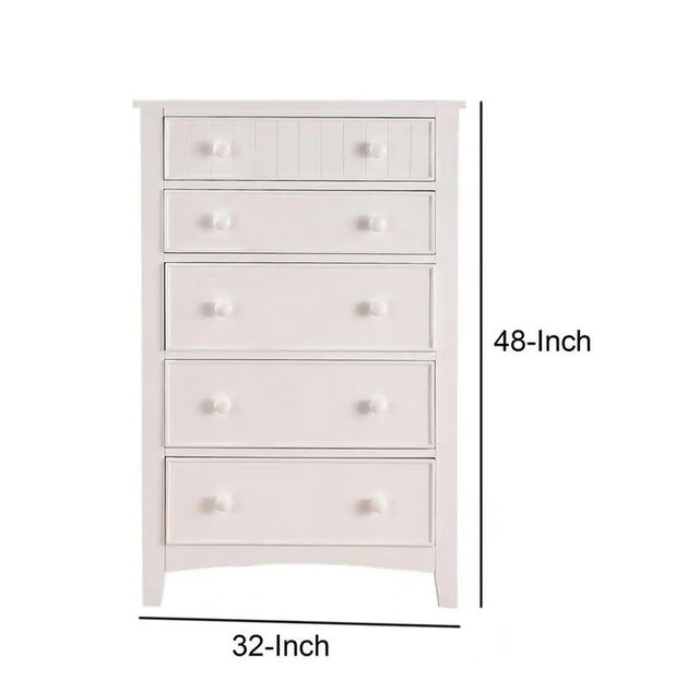 White Color Twin Size Bed Nightstand And Chest 3pc Set Bedroom Furniture Wooden Transitional Style Headboard