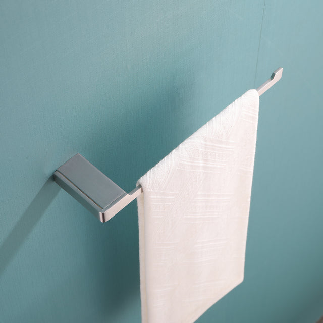 4 Piece Stainless Steel Bathroom Towel Rack Set Wall Mount