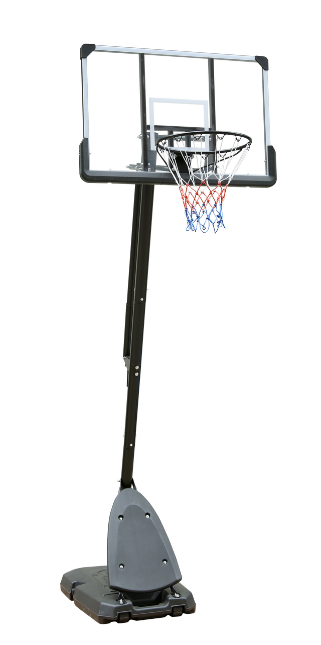 Use for Outdoor Height Adjustable 6 to 10ft Basketball Hoop 44 Inch Backboard Portable Basketball Goal System with Stable Base and Wheels