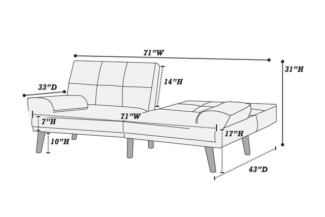 Mustard Color Polyfiber Sectional Sofa Set Living Room Furniture Solid wood Legs Tufted Couch Adjustable Sofa Chaise