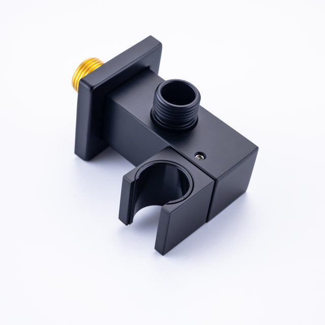 Rainfall 10 inch Shower System Bathroom Luxury Rain Mixer Silver Shower Combo Set Wall Mounted Shower Head Systems with High Pressure Head Hand Held Square Shower Head Polished Chrome Rough-in Valve