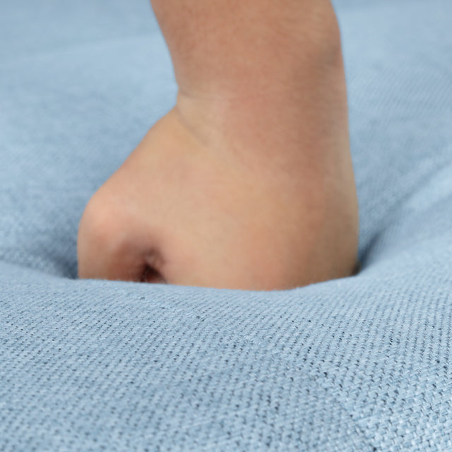 80.3" Orisfur. Pull Out Sofa Modern Padded Upholstered Sofa , Linen Fabric 3 Seater Couch with Storage Chaise and Cup Holder , Small Couch for Small Spaces