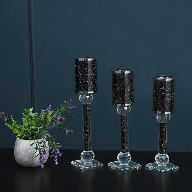 Ambrose Exquisite 3 Piece Candle Holder Set