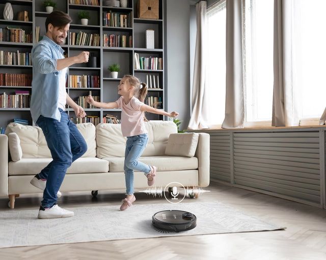 Geek Smart L8 Robot Vacuum Cleaner and Mop, LDS Navigation, Wi-Fi Connected APP, Selective Room Cleaning,MAX 2700 PA Suction, Ideal for Pets and Larger Home(Banned from selling on Amazon)