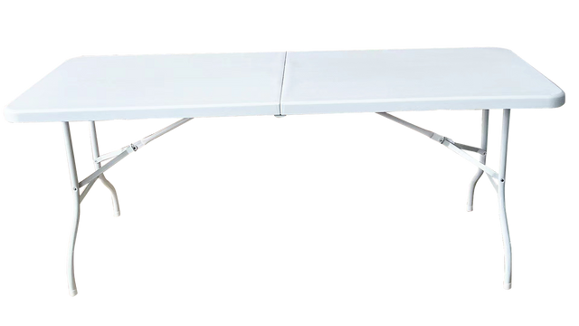 Multi-purpose outdoor folding 8ft casual picnic table game party table