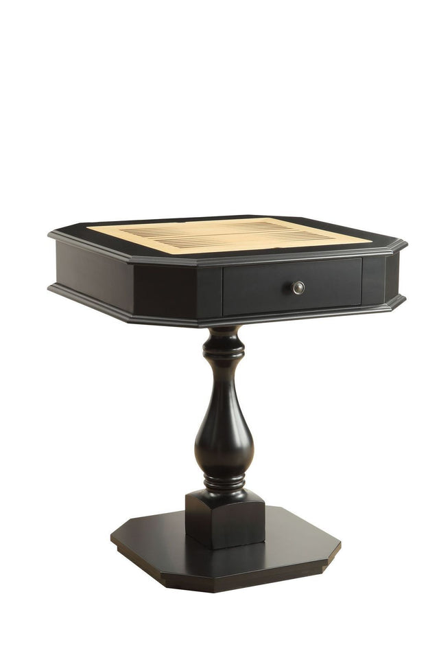 ACME Bishop Game Table in Black 82846