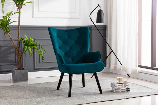 COOLMORE  Accent chair  Living Room/Bed Room, Modern Leisure  Chair  Teal