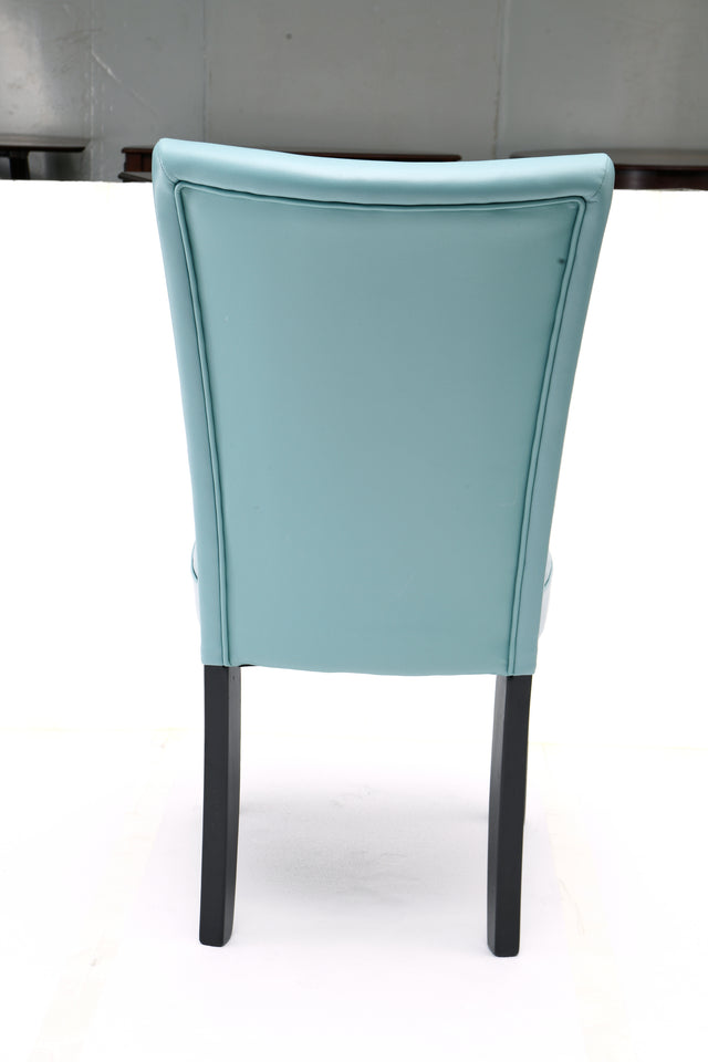 Leather Upholstered Side Chair (Set of 2)