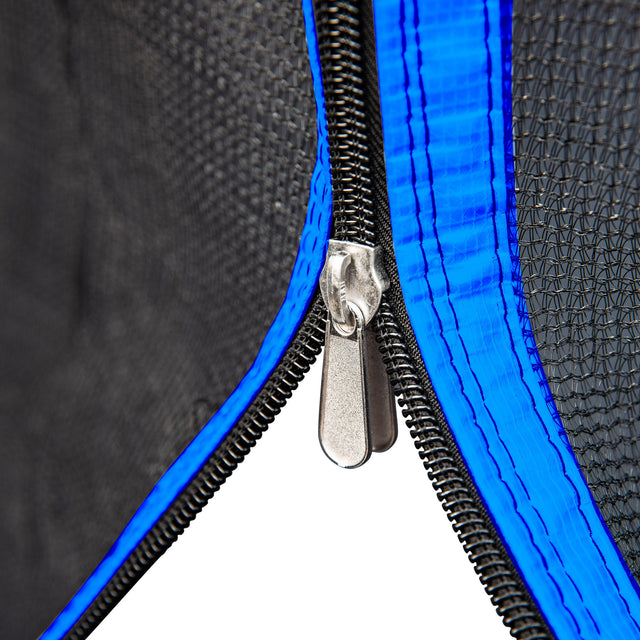 16FT TRAMPOLINE(BLUE) WITH BOARD,METAL