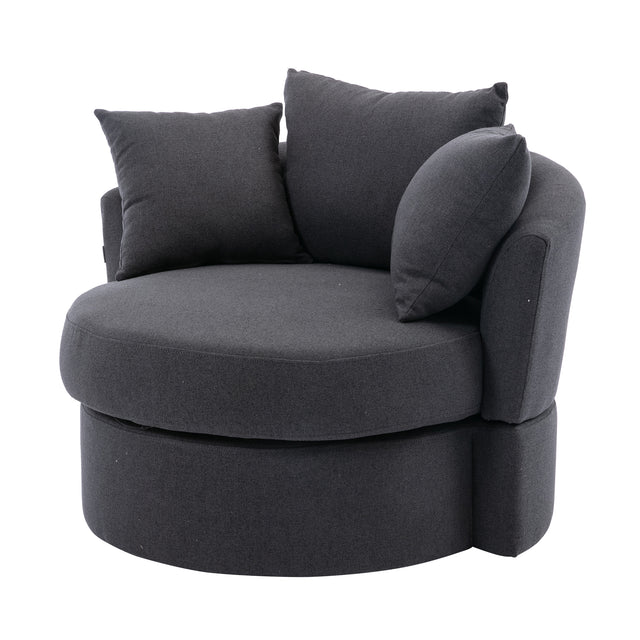 Modern  Akili swivel accent chair  barrel chair  for hotel living room / Modern  leisure chair