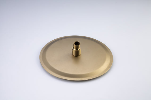 Shower Faucet Set, Wall Mount Round hower System Mixer Set, 10 Inch Rain Shower Head , Solid Brass, Rough-in Valve Included