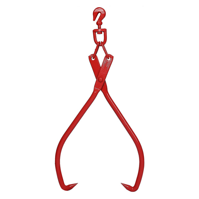 32in - Log Lifting Tongs Heavy Duty Grapple Timber Claw